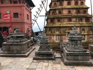 Swayambu temple premises