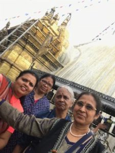 Budda stupa, (Swayambu Temple/Monkey Temple), Kathmandu
