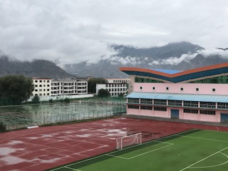 View from Lhasa Hotel