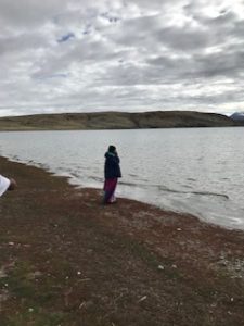 Manasasarovar view. Early morning.